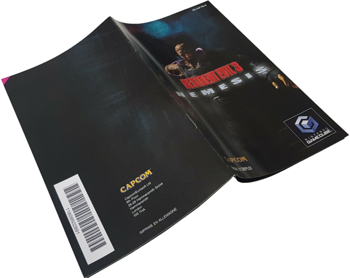 Back of manual Back of manual