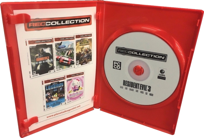 Advertisement sheet and disc inside case