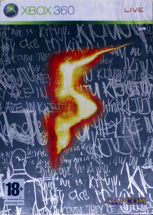 Front of case inside slipcover Front of case inside slipcover