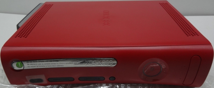 Front of console