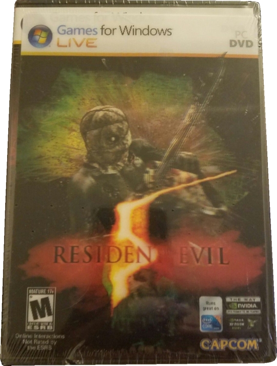 Front, sealed with lenticular card