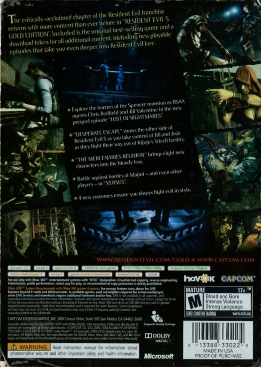 Back of slipcover Back of slipcover