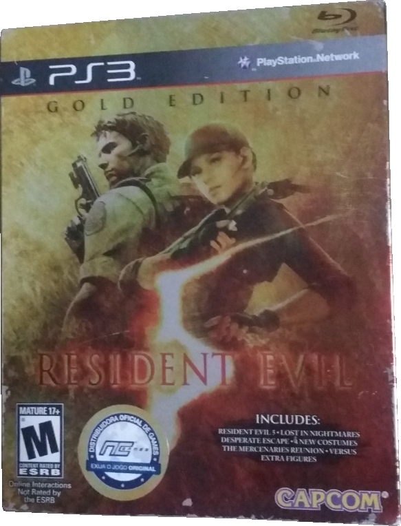 Front of slipcover with NC Games sticker Front of slipcover with NC Games sticker