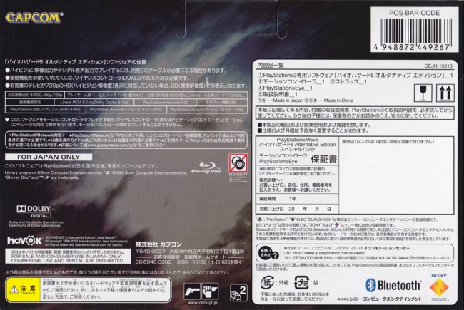 Back of box