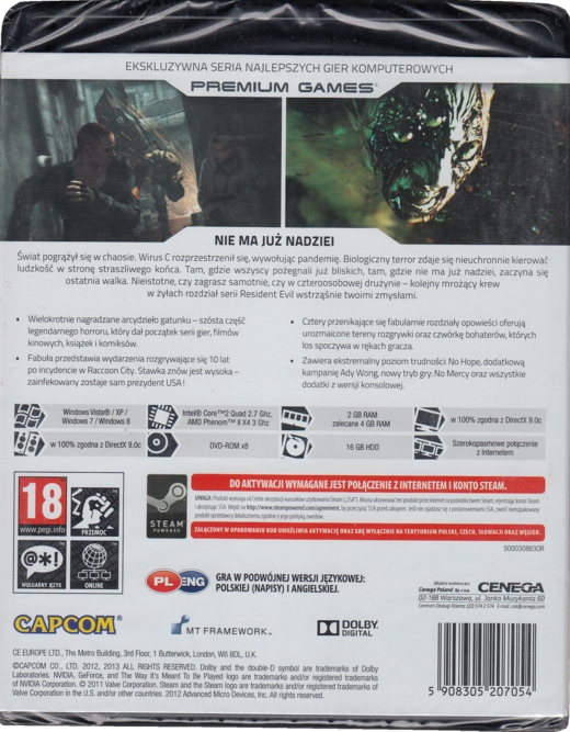 Back inside slipcover