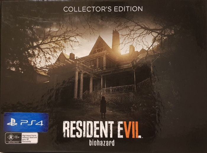 Front of box with PS4 sticker