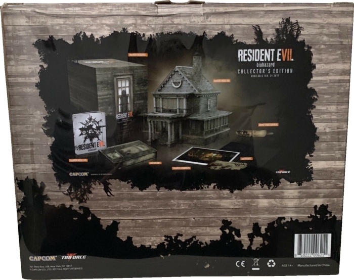 Back of box inside plastic slipcover