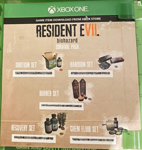 DLC sheet (censored codes)