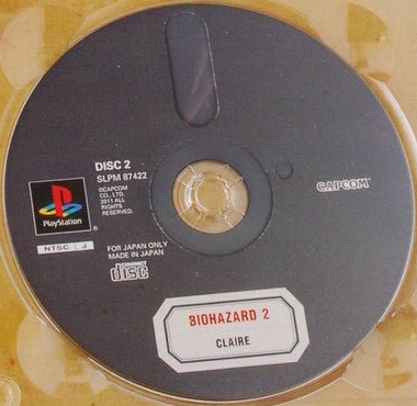 Biohazard 2 Claire disc