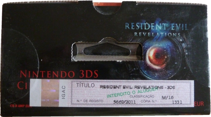 Top of box with IGAC sticker Top of box with IGAC sticker