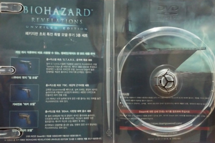 Inside of case