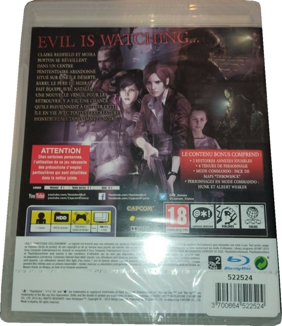 Back with barcode sticker Back with barcode sticker