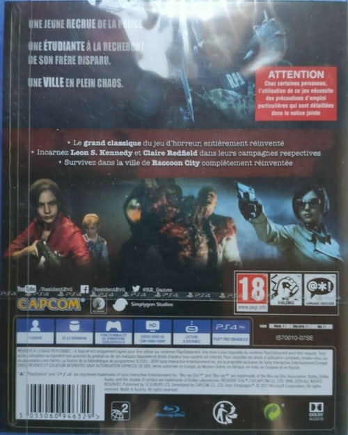 Back cover inside lenticular case