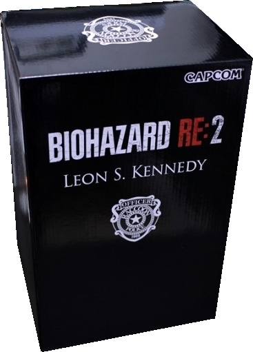 Front of statue box Front of statue box