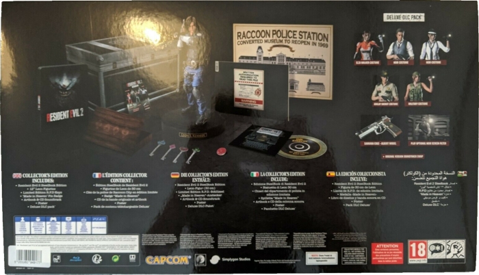Back of box in slipcover Back of box in slipcover