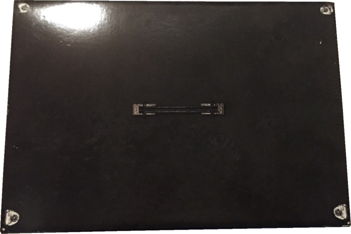 Top of slipcover on box