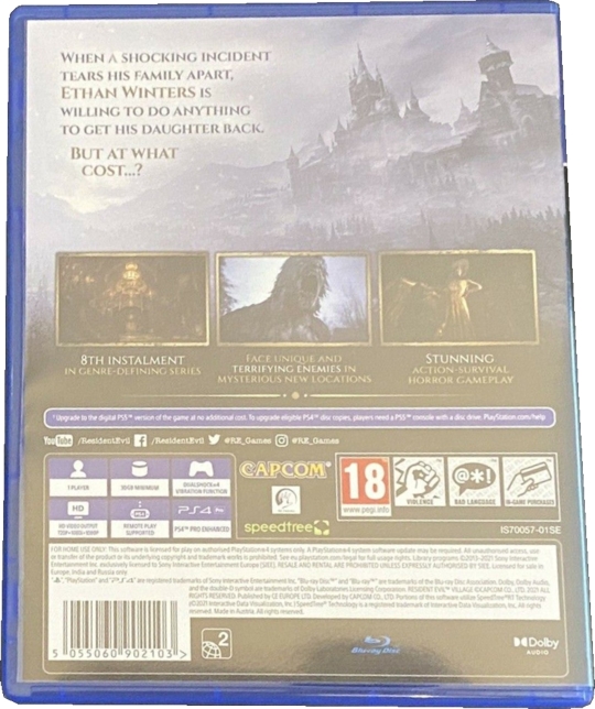 Back of case Back of case