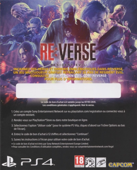 Front of DLC sheet (censored code) Front of DLC sheet (censored code)