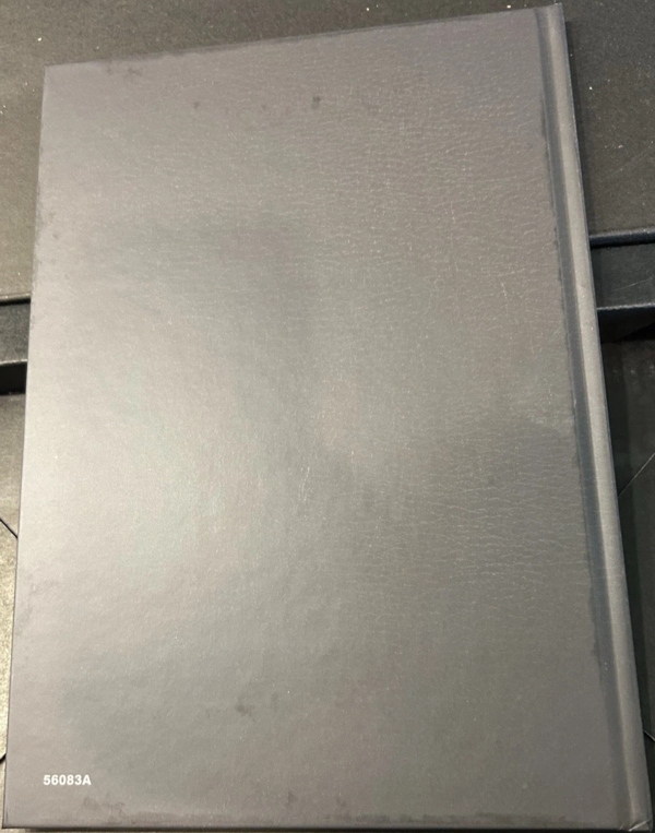 Back of book inside box