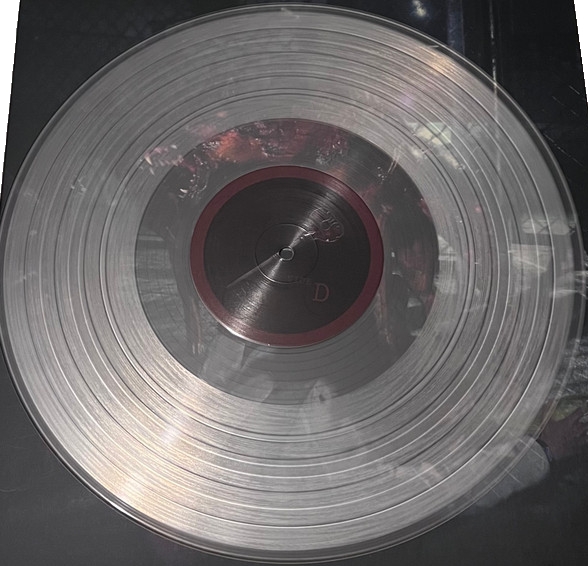 Vinyl side D on sleeve