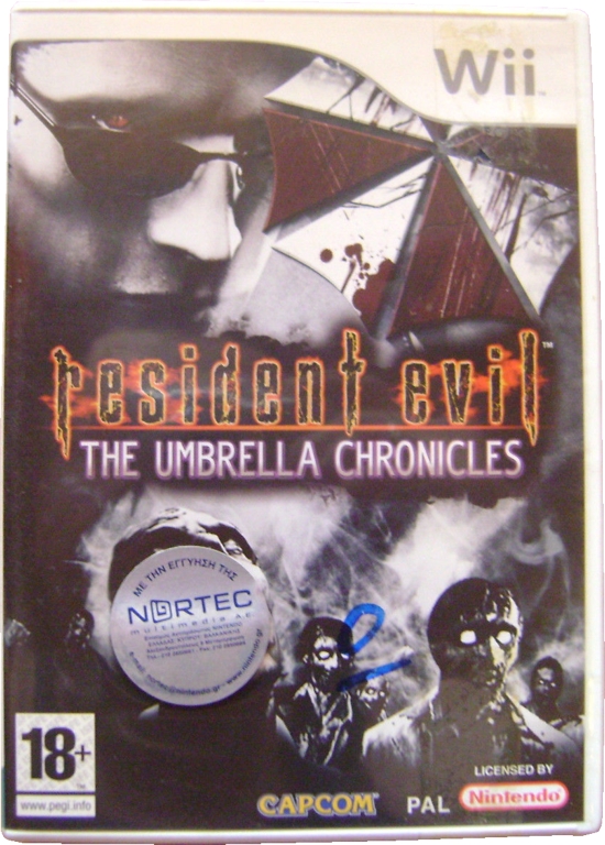 Front with sticker