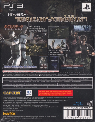 Back of box
