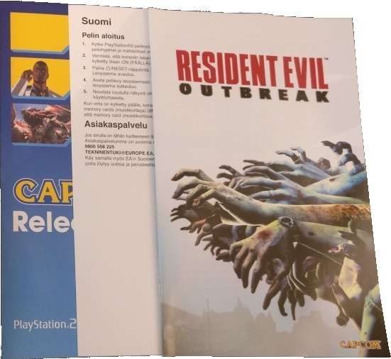 Catalog, Finnish sheet, and manual