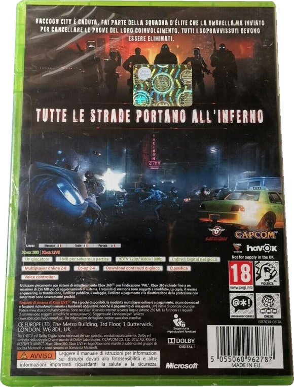 Back with sticker