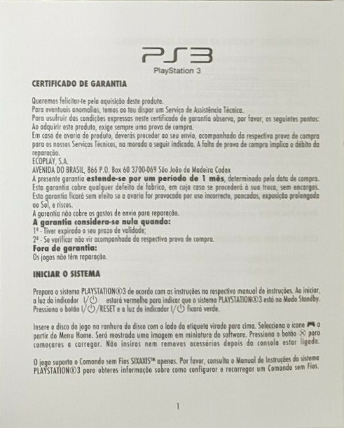 Front of information sheet