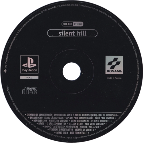 Demo disc Demo disc