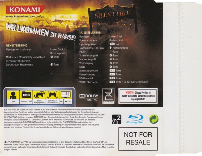 Back of insert