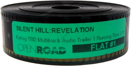 Reel with label