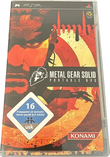 Metal Gear Solid Portable Ops front