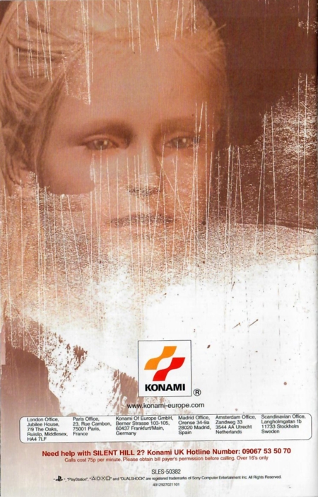 Back of manual Back of manual