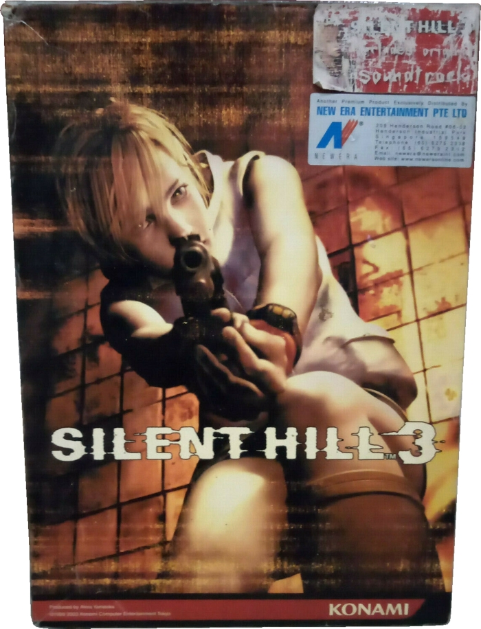 Front of box with stickers