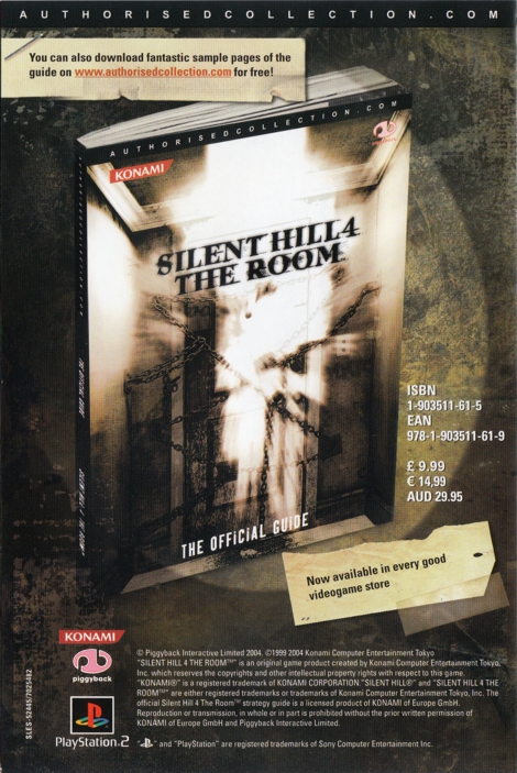 Back of advertisement