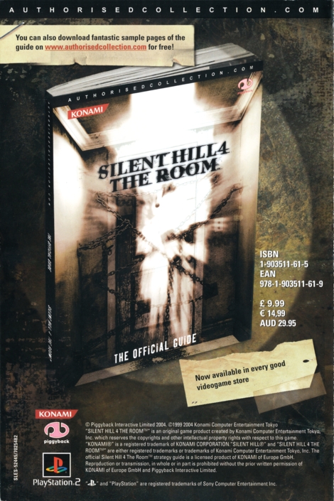 Back of advertisement