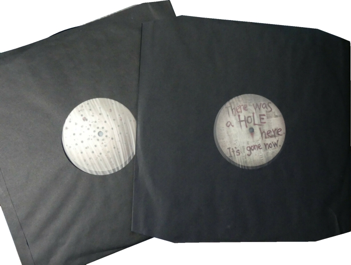 Records in inner sleeves Records in inner sleeves