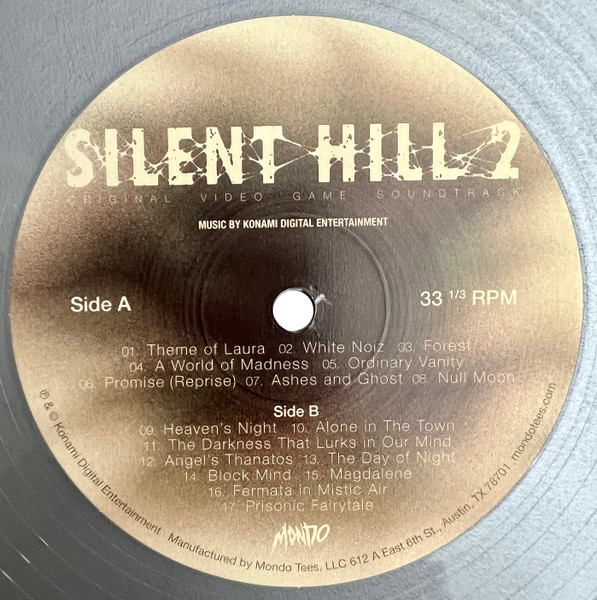 Label, side A Label, side A