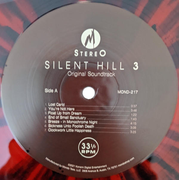 Label, side A Label, side A