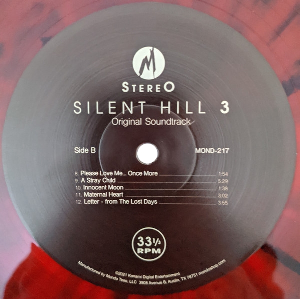 Label, side B Label, side B