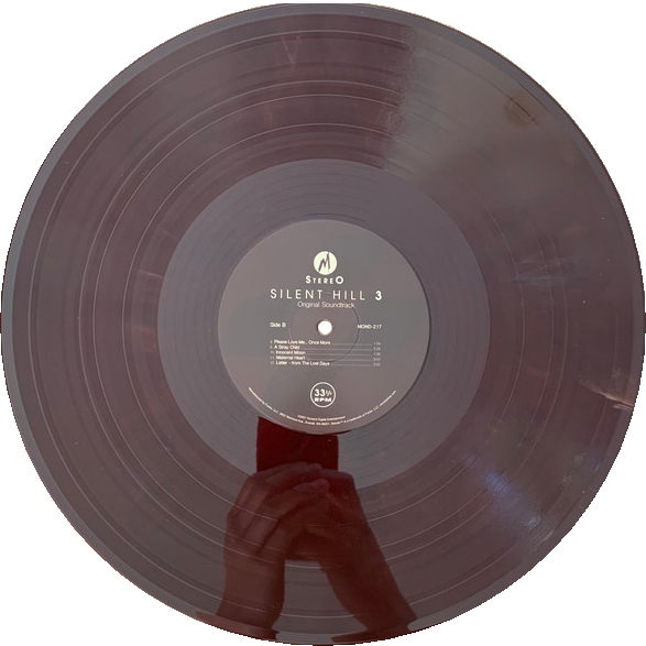 Vinyl, side B Vinyl, side B