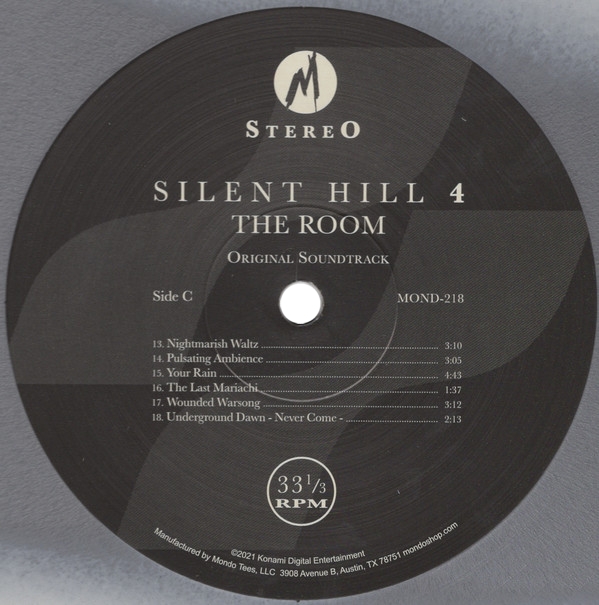 Label, side C Label, side C