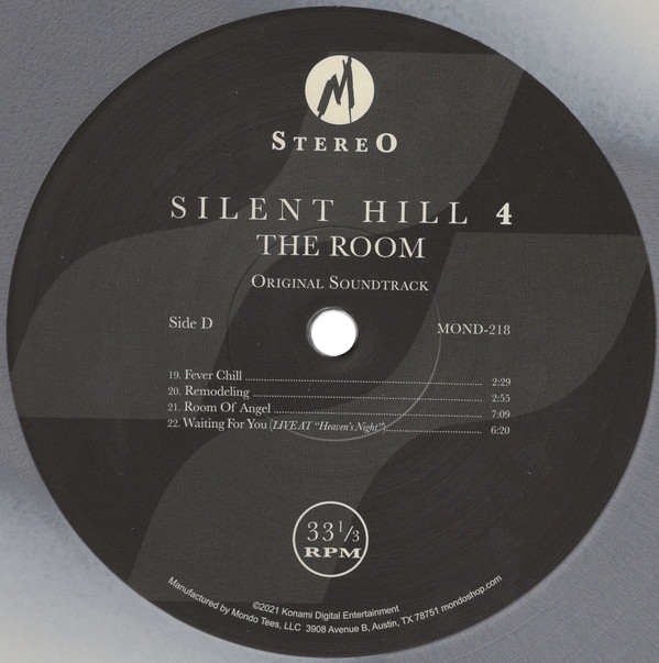Label, side D Label, side D