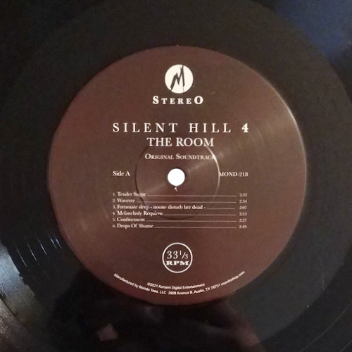 Label, side A Label, side A