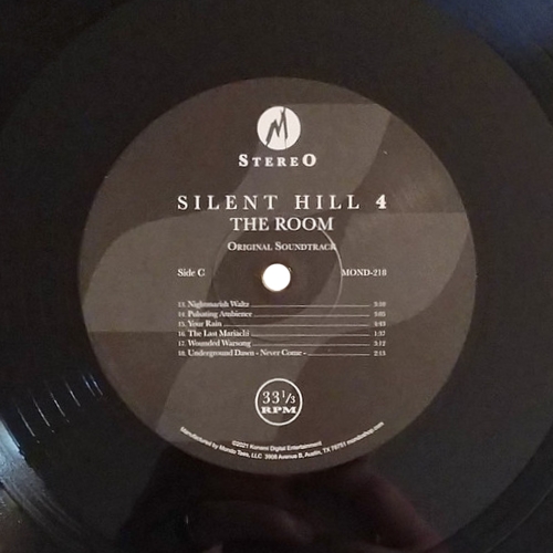 Label, side C Label, side C