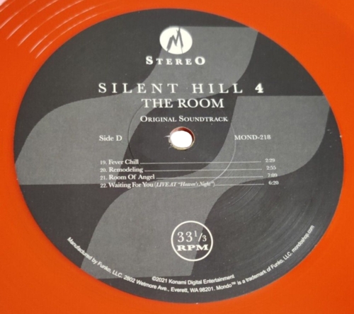 Label, side D Label, side D