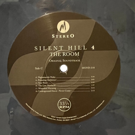 Label, side C Label, side C