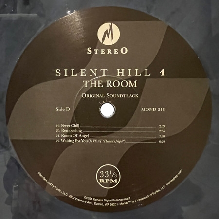 Label, side D Label, side D