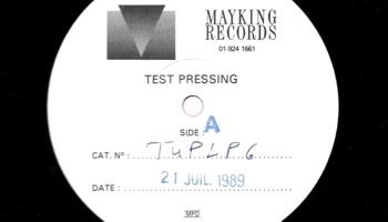 Bleach TUPLP 6 test pressing
